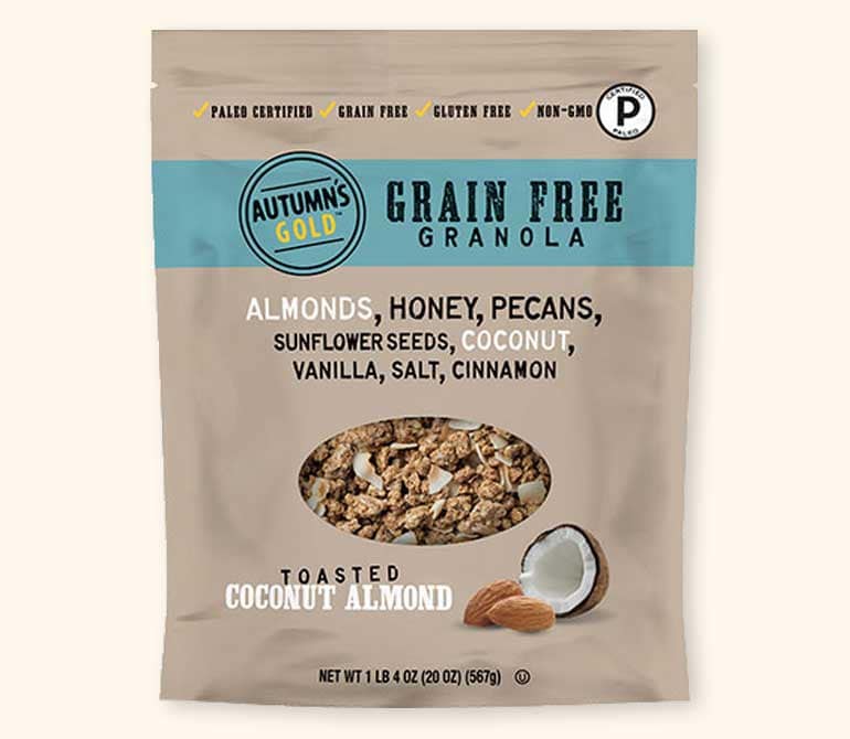 Autumn's Gold Toasted Coconut Almond Grain-Free Granola